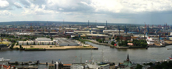 Panorama, Hamburg von oben